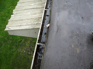Gravel stop detail leak repair, Vancouver, BC