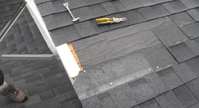 Repair of Shingle Roof Leak - Crucial Roof Services